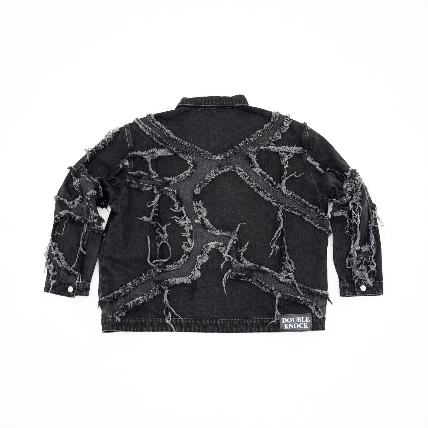 BACKR00MS VEINS DENIM JACKET