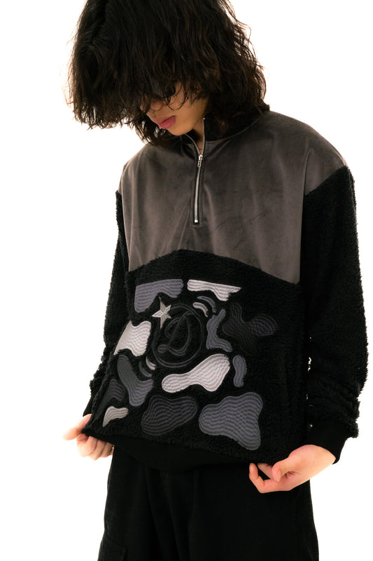 "DARKLOUD" HALF ZIP