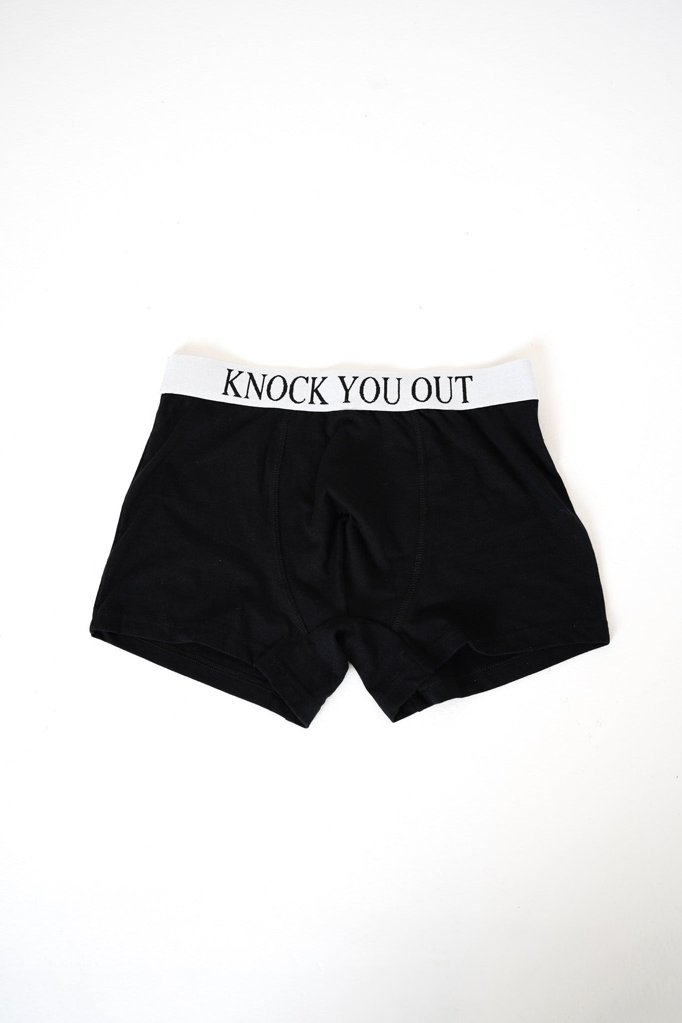 "KNOCK YOU OUT" BOXER BRIEFS